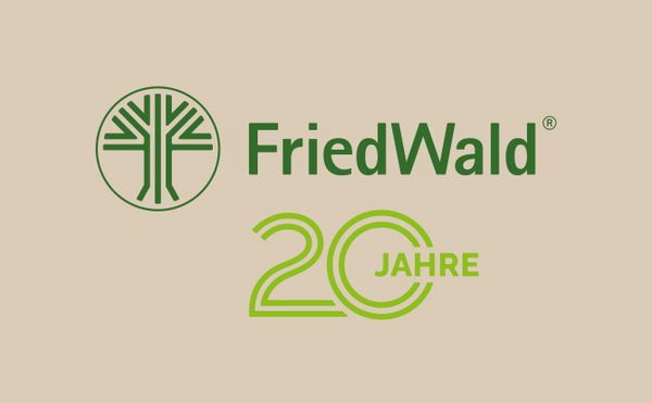 FriedWald-Emblem 20 Jahre