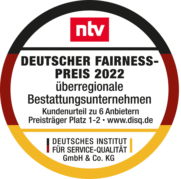 Siegel FriedWald Deutscher Fairnesspreis 2022